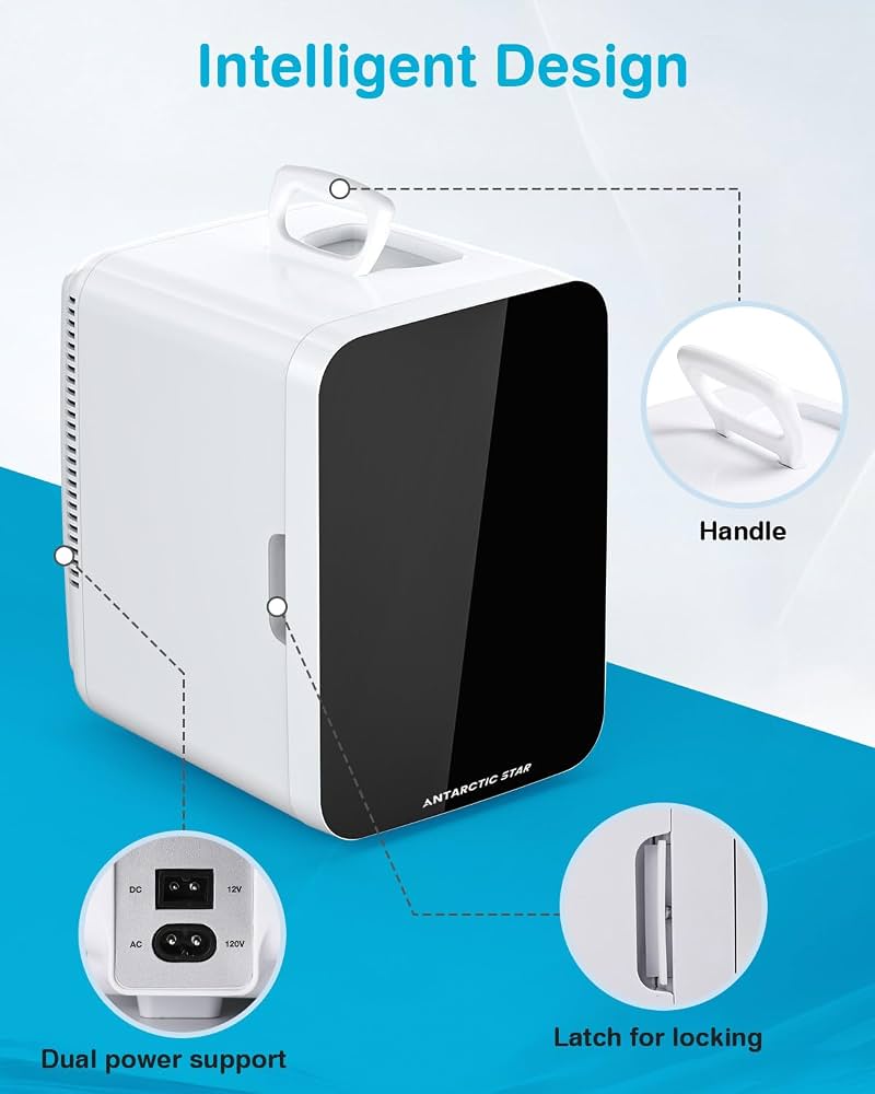 Compact mini fridge