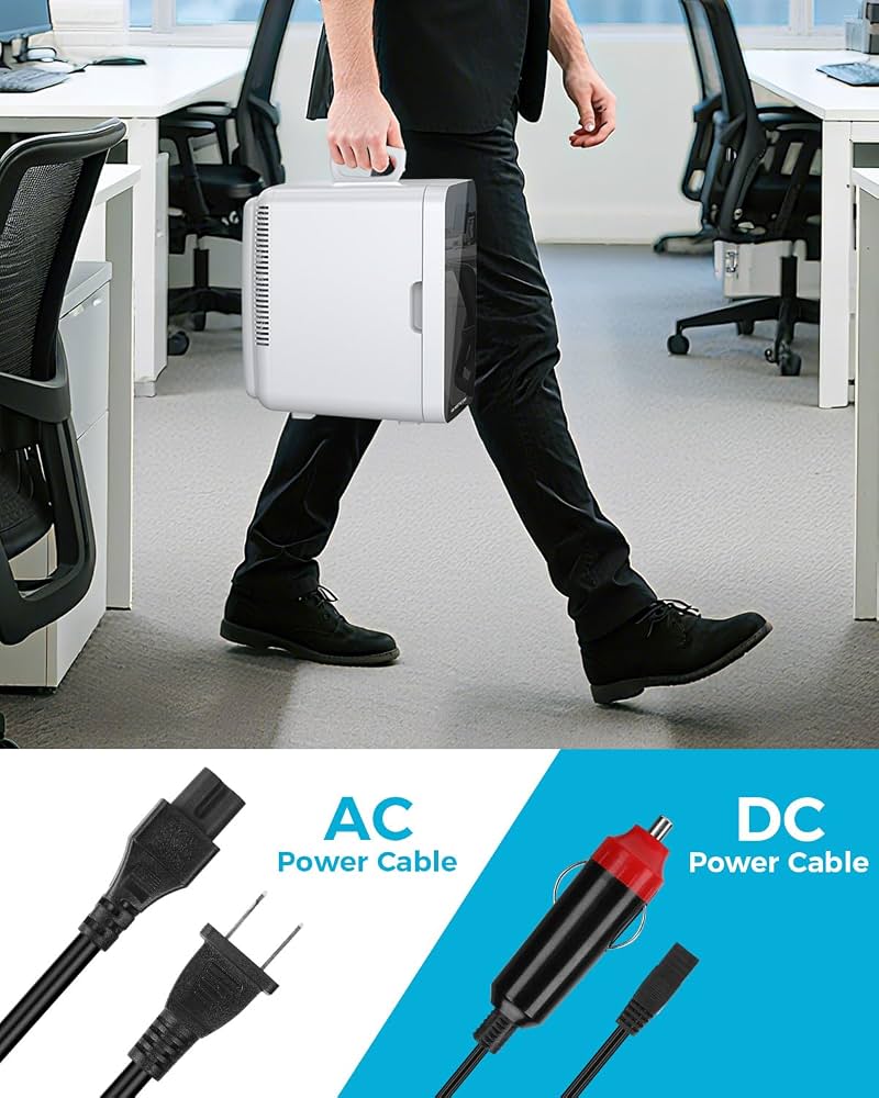 Compact mini fridge